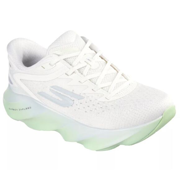 Skechers Slip-ins: Aero Burst Off White Sneaker Size 9W - New - Picture 4 of 5